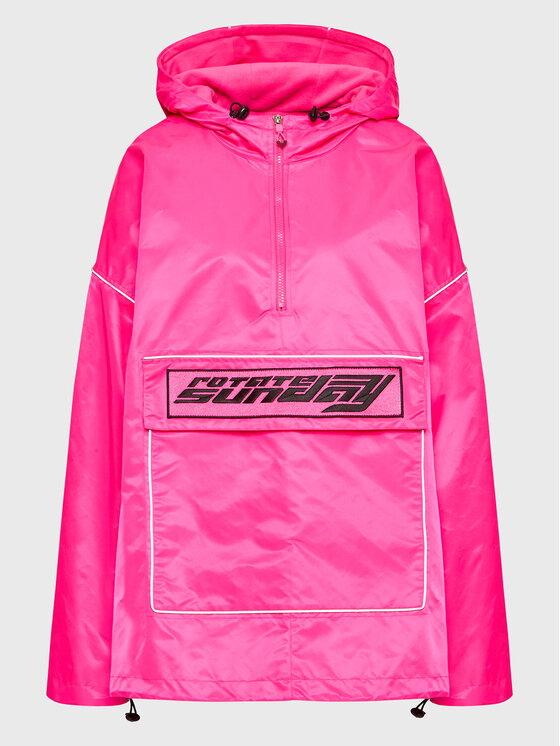 ROTATE ROTATE Anoraka virsjaka Water Repellent RT2093 Rozā Oversize