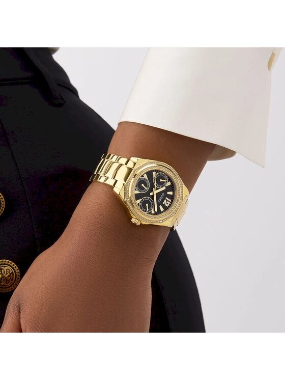 Guess Guess Hodinky GW0685L4 Zlatá