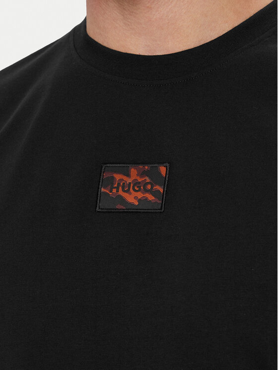 HUGO HUGO Pižama 50559742 Juoda Regular Fit