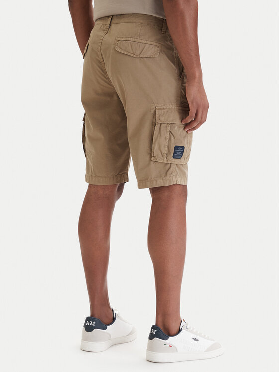 Aeronautica Militare Aeronautica Militare Спортивні шорти 261BE0066UCT01122 Бежевий Regular Fit