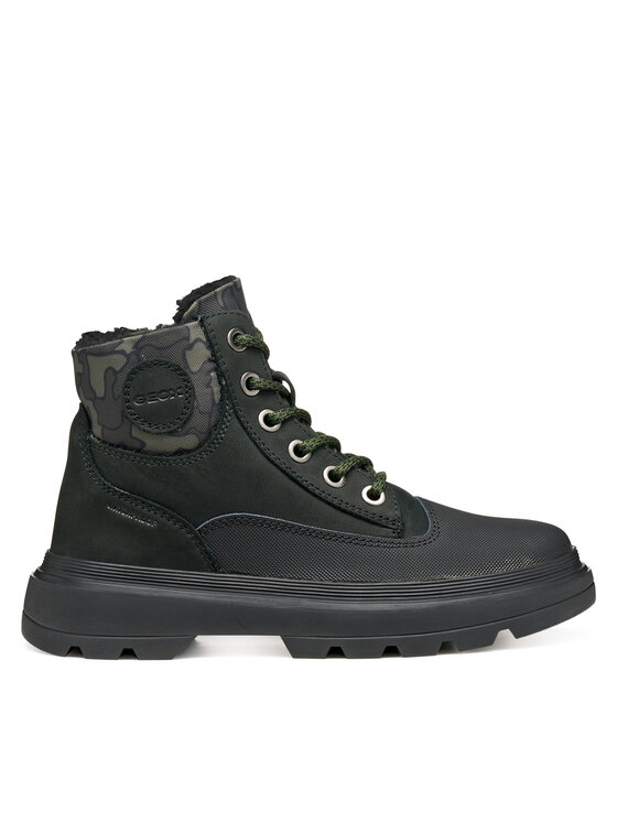 Geox Geox Kotníková obuv J Kiddartah Wpf J56MLB 032MN C0033 D Černá