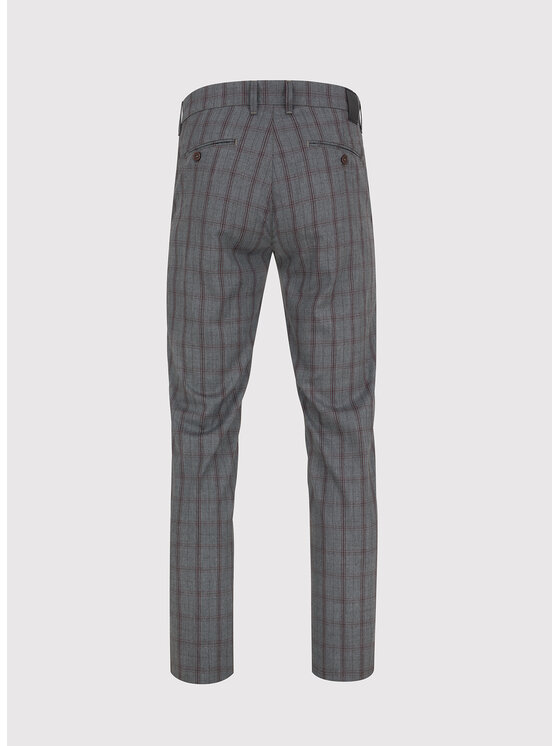 Pako Lorente Pako Lorente Spodnie materiałowe P23WF-WX-002 Szary Slim Fit