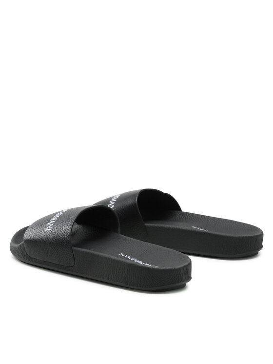 Emporio Armani Emporio Armani Klapki X4P114 XF621 00002 Czarny
