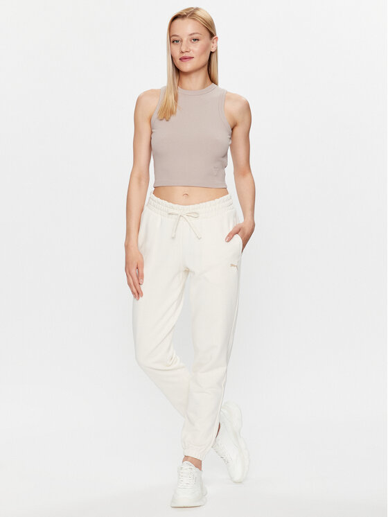 Guess Guess Marškinėliai Edie V3GP19 K8RT2 Smėlio Slim Fit