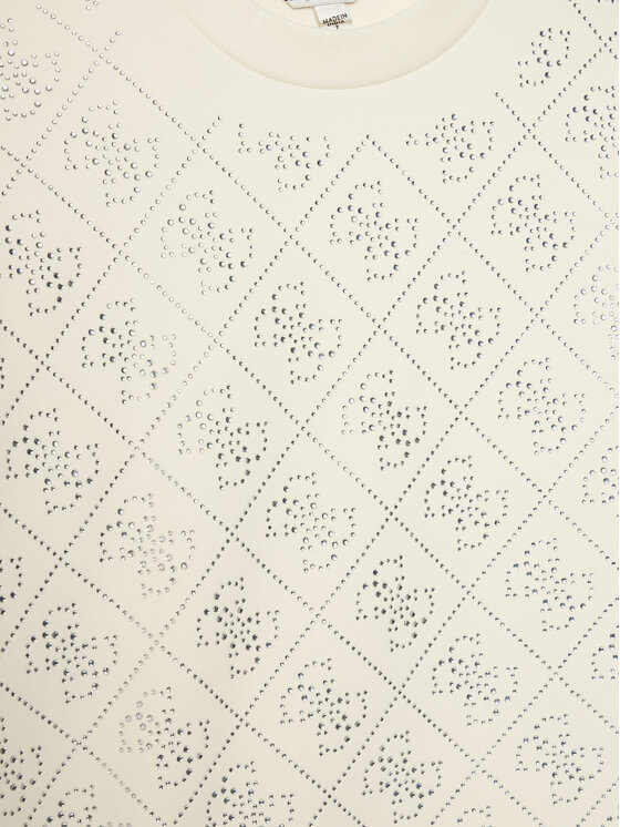 Guess Guess Každodenní šaty J5YK02 KA6V4 Écru Regular Fit