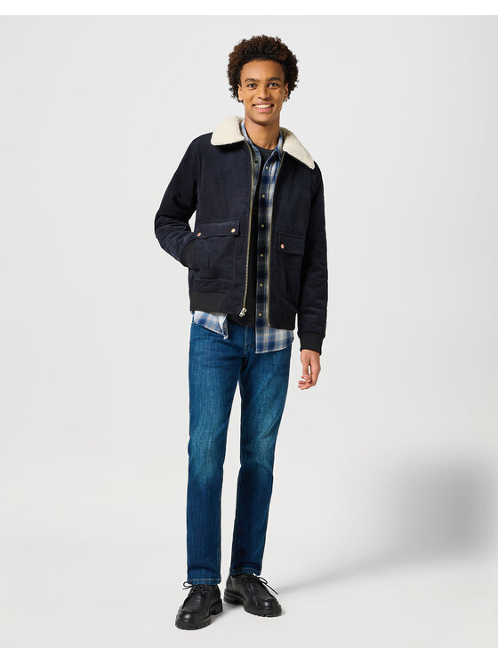 Wrangler Wrangler Jeansy GREENSBORO Niebieski Straight Fit