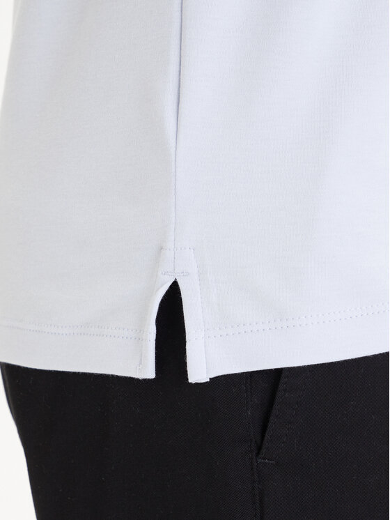 Calvin Klein Calvin Klein Polo särk LV04LB276G Valge Regular Fit