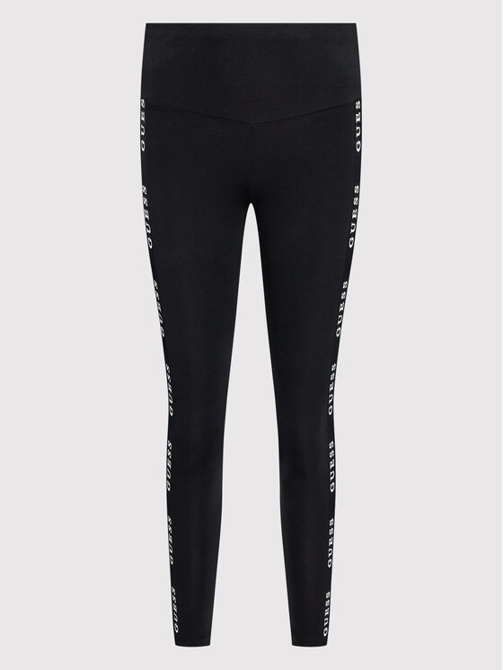 Guess Guess Leggings V2YB14 KABR0 Schwarz Slim Fit