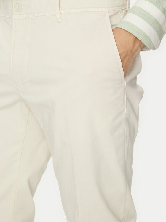 Marciano Guess Marciano Guess Штани з тканини 5GHB26 2322Z Écru Regular Fit