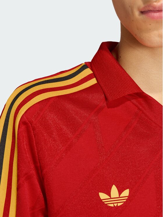 adidas adidas Koszulka techniczna 162207 Czerwony Regular Fit
