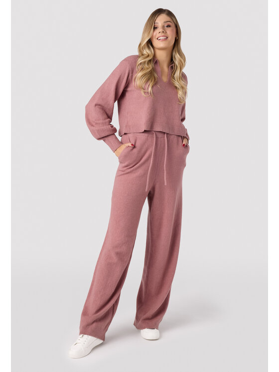 LAURELLA LAURELLA Sveter Laurella 6VA007501 Ružová Regular Fit