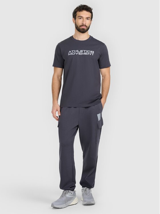 4F 4F Joggers 4FRAW25TTROM1694-22S Nero Regular Fit