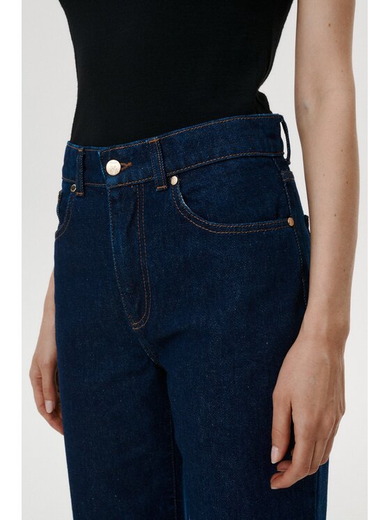 MARI PRETI MARI PRETI Jeans Denim Dream Blu scuro Straight Fit