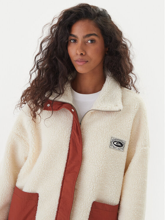 Quiksilver Quiksilver Prijelazna jakna EQWPF03007 Bijela Regular Fit