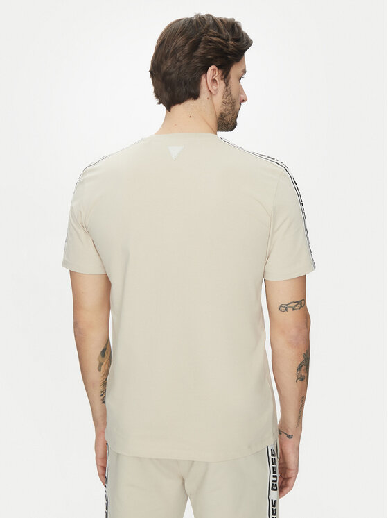 Guess Guess Tričko Z4GI18 J1314 Béžová Regular Fit