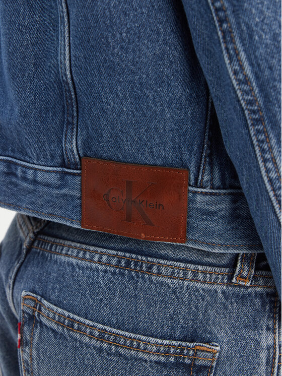 Calvin Klein Jeans Calvin Klein Jeans Geacă de blugi 90s LV047E629G Albastru Regular Fit