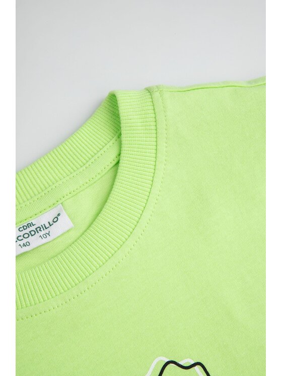 Coccodrillo Coccodrillo T-Shirt ZC6143205VBA-030 Żółty Regular Fit