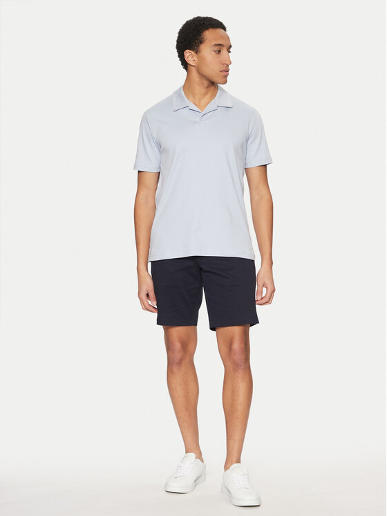 Calvin Klein Calvin Klein Szorty materiałowe K10K114071 Granatowy Slim Fit