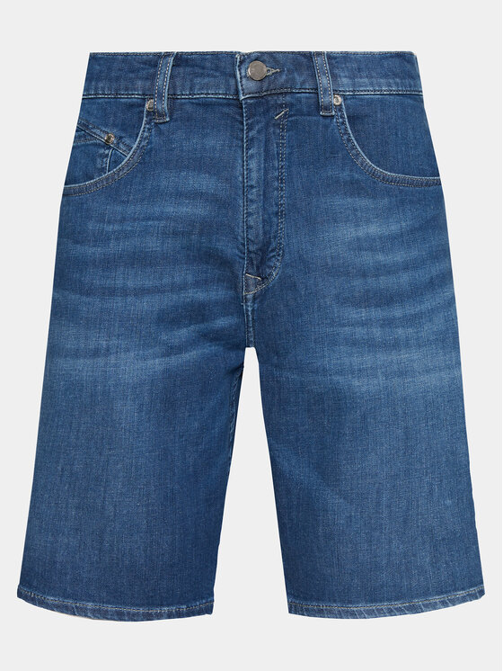 Baldessarini Baldessarini Pantaloni scurți de blugi 16908/000/1273 Bleumarin Regular Fit