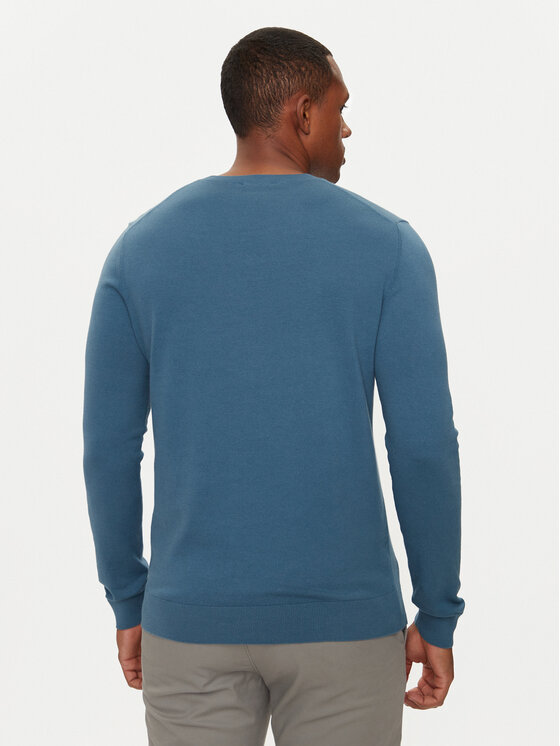 Sisley Sisley Pullover 10F2S1C78 Blau Slim Fit