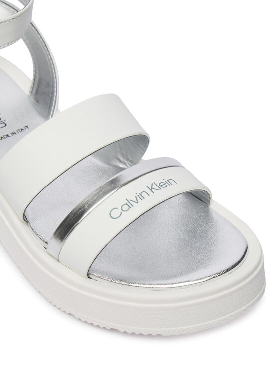 Calvin Klein Calvin Klein Sandały Velcro Sandal V4A2-83261-0326 D Biały