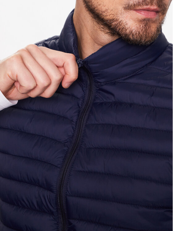 United Colors Of Benetton United Colors Of Benetton Telovnik 2BA2UJ005 Mornarsko modra Regular Fit