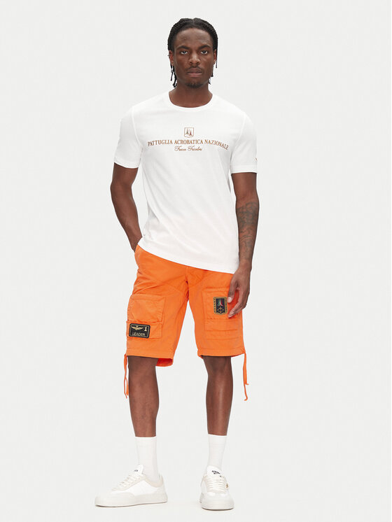 Aeronautica Militare Aeronautica Militare Tricou 251TS2410J592 Alb Regular Fit