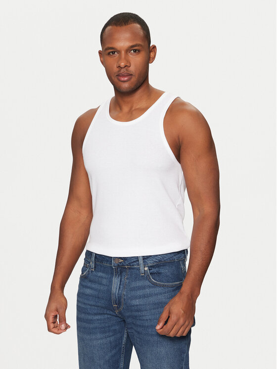 Gap Gap Komplet 3 tank topów 483958-00 Biały Regular Fit