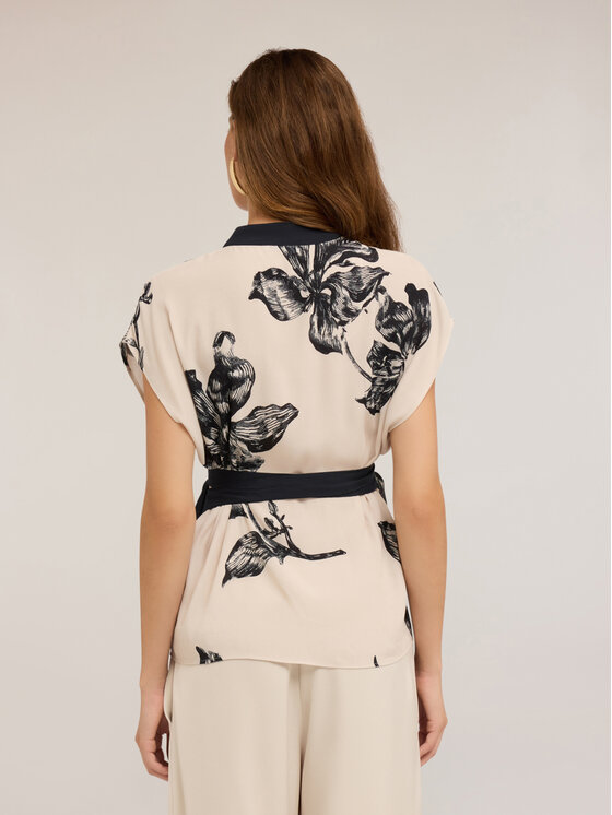 Motivi Motivi Blusa 2800W000745N0S1 Nero Regular Fit