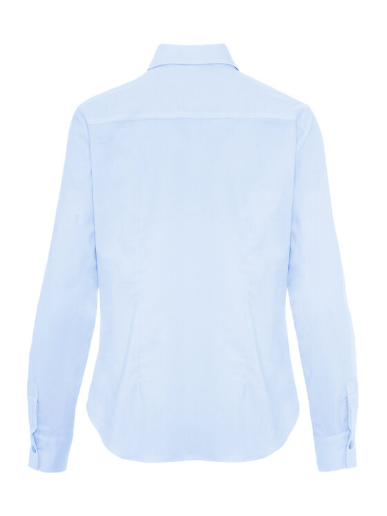 KMX KMX Koszula 502390015 Niebieski Fitted Fit
