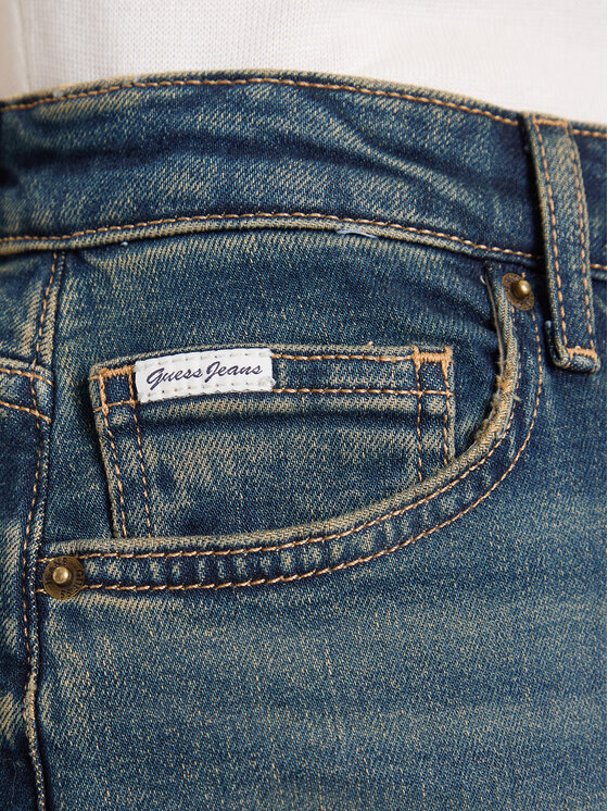 Guess Jeans Guess Jeans Джинси W5BA2Z D5RAB Cиній Wide Leg