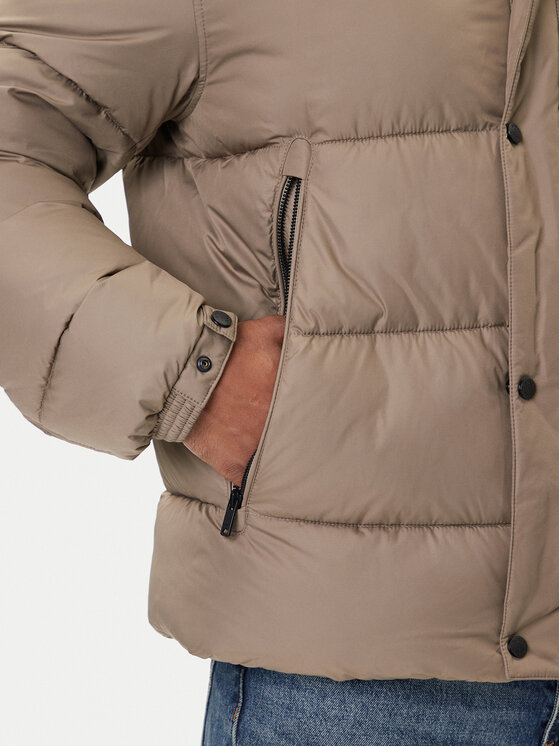 BOSS BOSS Žieminė striukė Omaris 50528573 Chaki Regular Fit