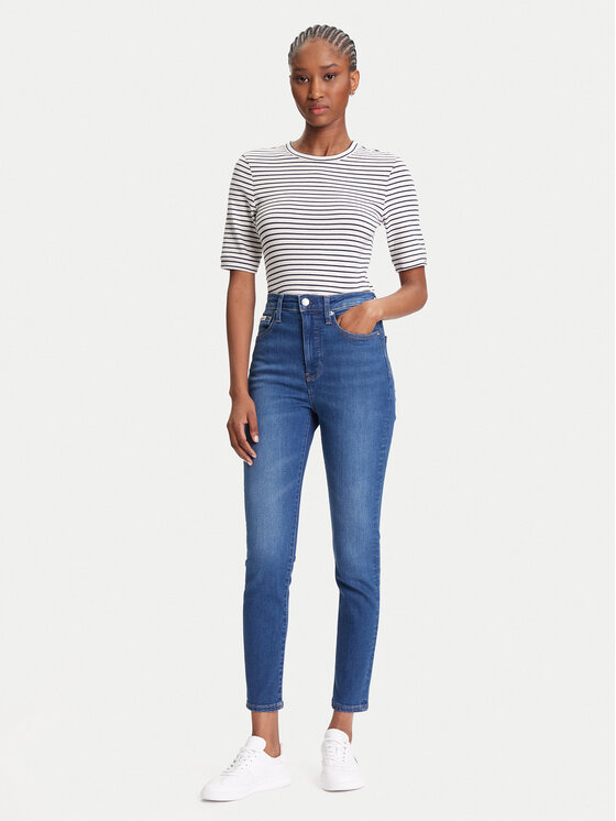 Calvin Klein Jeans Calvin Klein Jeans Traperice LV047B773G Tamnoplava Skinny Fit
