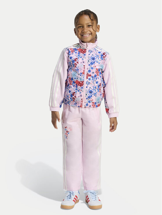 adidas adidas Tepláková souprava Liberty London KD1754 Růžová Regular Fit
