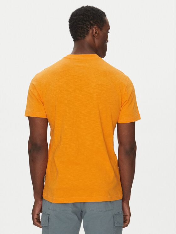 Napapijri Napapijri T-Shirt S-Arbia NP0A4IE3 Pomarańczowy Regular Fit