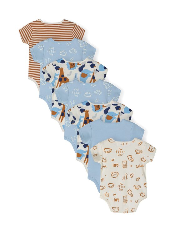 MINOTI MINOTI Body 24babypack3 Błękitny Regular Fit
