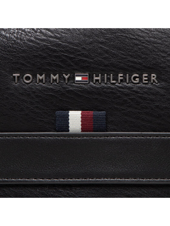 Tommy Hilfiger Tommy Hilfiger Crossover torbica Transit Pu Mini Reporter AM0AM10303 Crna