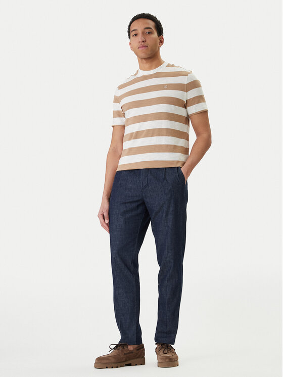 Bugatti Bugatti Тишърт 8350-75022C Бежов Regular Fit