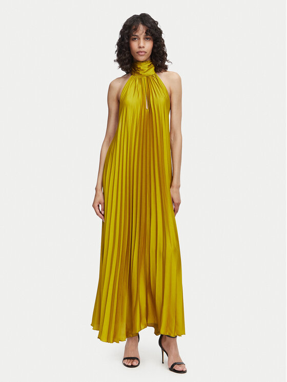 ACCESS FASHION Rochie de seară 63-3316-357 Galben Relaxed Fit