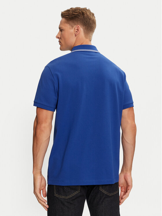 Pepe Jeans Pepe Jeans Тениска с яка и копчета Red Bull Racing RM540001 Син Regular Fit