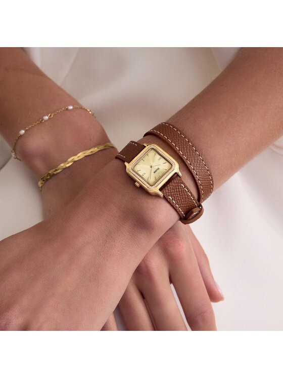 Cluse Cluse Hodinky CW11821 Hnědá