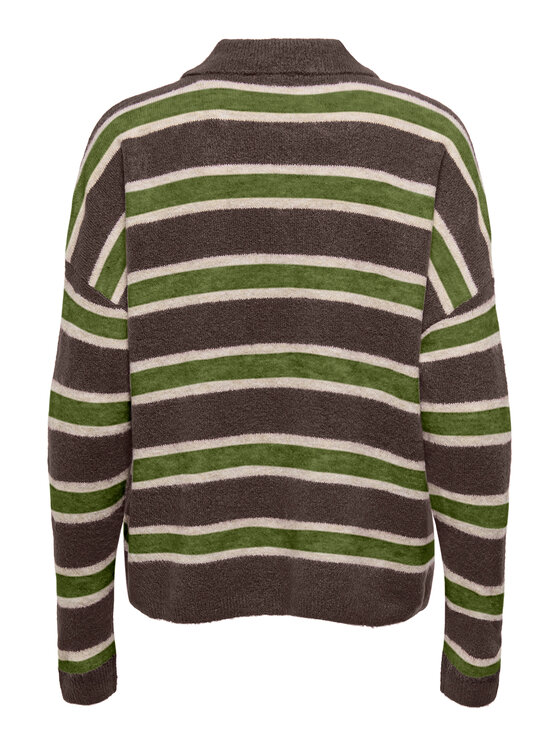 ONLY ONLY Пуловер Talio 15358606 Сив Regular Fit