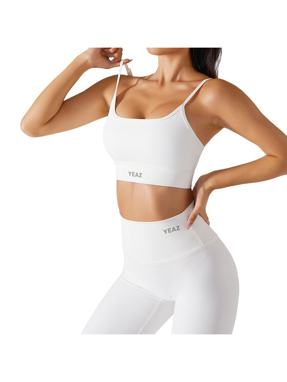 Yeaz Yeaz Top TOUJOURS Biały Slim Fit