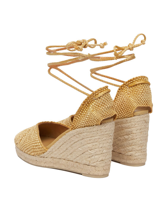 Castañer Castañer Espadryle Cora 026131-1003 Beżowy