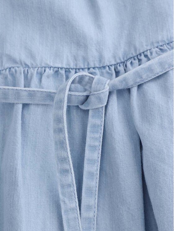 Coccodrillo Coccodrillo Džínsové šaty WC5128302HGK Modrá Relaxed Fit