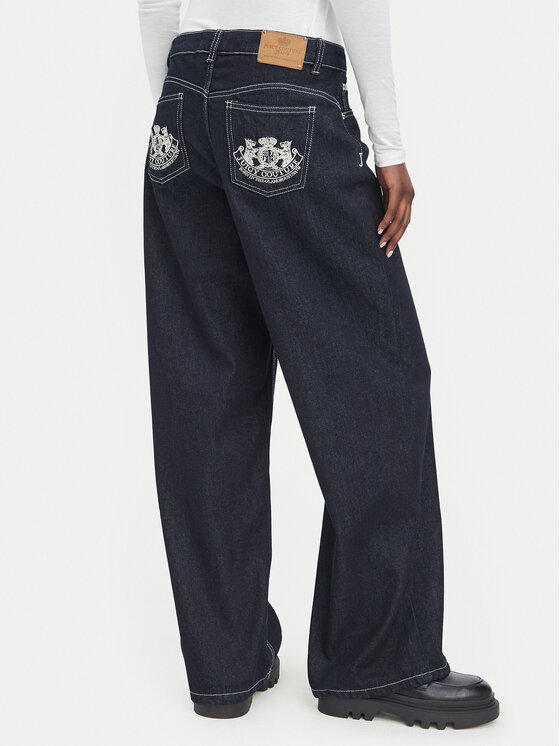 Juicy Couture Juicy Couture Jeansy JCJDJE126952 Modrá Wide Leg