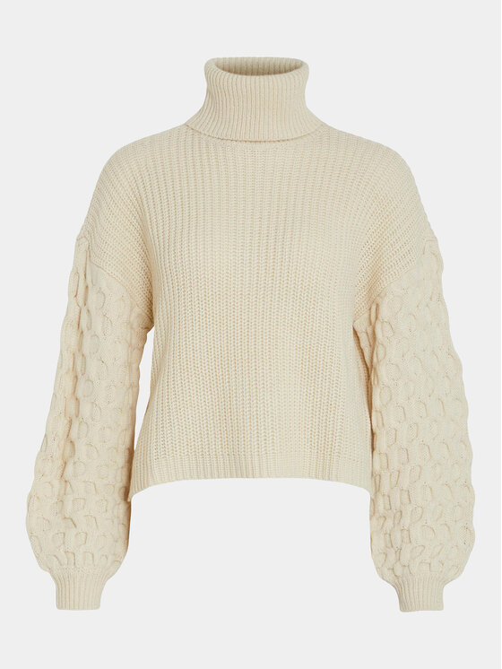 Vila Vila Поло 14089911 Бежов Regular Fit