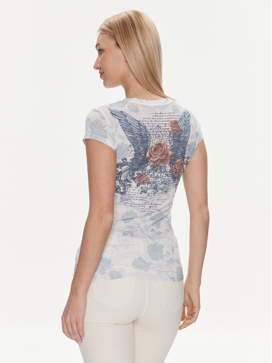 Guess Guess T-Shirt W4RI21 KBYH0 Bunt Slim Fit