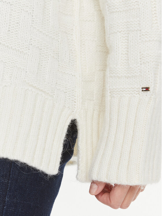 Tommy Hilfiger Tommy Hilfiger Golf WW0WW39886 Écru Relaxed Fit