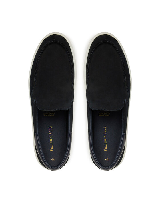 Filling Pieces Filling Pieces Pantofi Signature Loafer 79128261658 Bleumarin
